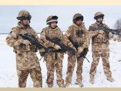 Комплект формы и снаряжения Desert DPM (китель, убакс, штаны, разгрузка, подсумки)