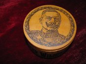 Шкатулка круглая "Кайзер Вильгельм 2"