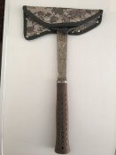 EstWing Black Eagle Tomahawk Axe - Tan/Desert Camouflage