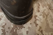 Лот 437. Ботинки летние военные Bates Boots Patrol оригинал ВС Великобритании Б/У - Brown EU 43