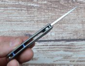 Брелочный нож EDC Titanium D2