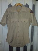 Рубашка Shirt Man's Khaki U.S. Marine Corps.