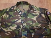 Китель: Jacket Combat Lightweight Woodland DP, 160/104, склад, армия ВС Великобритании