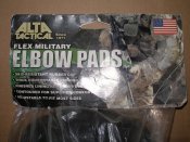 Налокотники Alta Flex Military Elbow Pads, оригинал, бюджетный ценник