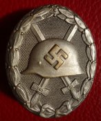 Знак "За ранение 1939" в серебре.