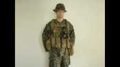 Жилет разгрузочный+WarBelt "USMC MOLLE II Fighting Load Carrier Vest" (FLC) 3cd Camouflage оригинал