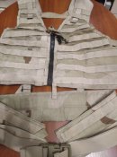 Жилет разгрузочный+WarBelt "USMC MOLLE II Fighting Load Carrier Vest" (FLC) 3cd Camouflage оригинал