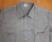 Рубашка армейская Top wear, ворот 43, склад, армия ВС Швейцарии