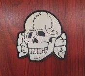 "Totenkopf" Мертвая голова. ПВХ шеврон