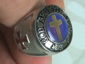 Перстень тевтонский разм.22