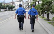Тенниска, рубашка Polizei, лёгкое б/у, размер 50 - 52, полиция Швейцарии