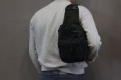 Тактическая - штурмовая универсальная сумка на 6-7 литров с системой M.O.L.L.E Black (095 черная)