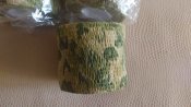 Лента камуфлирующая. Grass green camouflage. 1 рулон. Блиц.