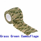 Лента камуфлирующая. Grass green camouflage. 1 рулон. Блиц.