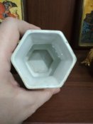 Вазочка фарфоровая Сельскохозяйственная выставка 1939