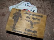 Футляр для игральных карт " für die Luftwaffe"