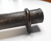 Ножны к штыку винтовки Лебеля обр. 1886/93 и 1886/93/35 г., cтальные со скобой.