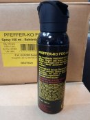Газовий балончик Pfeffer Ko Fog, обєм 100 ml. Новий товар.