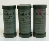 Mil-Tec три маскировочные краски грим карандаша в чехле flecktarn. Бесплатная доставка