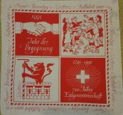 Бандана "700 Jahre Eidgenossenschaft"