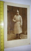германия воин с длинным штыком в шенели и в пикельхельме времен ПМВ