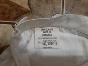 Шорты тропические ВМФ Британия size 190/100/116 белые хлопок с полиэстером