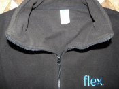 Флисовая кофта JHK чёрная size хL/50-52 р. на молнии практически новая