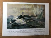 Плакат «Военно-Морской флот в Великой Отечественной войны» №8