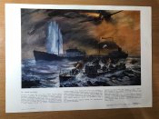 Плакат «Военно-Морской флот в Великой Отечественной войны» №11