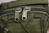 Рюкзак однолямочный 7 литров, тактическая военная сумка (олива)