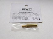 Адаптер Dewey для шомпола кал. 22 Резьба - 8/32 М на 8/36 F латунь
