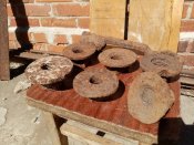 Гайки колёсных ступиц повозок подвод ркка