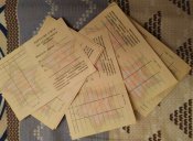 Документы. Бланк. Карточка учета доз. 8 шт. Блиц.