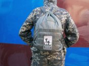Рюкзак - вещмешок MFH 30670B, 20 л, оливковый. Макс Фукс, Германия