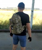 Тактический (военный) однолямочный рюкзак на 16 литров с системой M.O.L.L.E