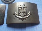 Морские кокарда и 2 пряхи . Украина .