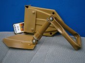 Лопата сапёрная складная BW 27038. Макс Фукс, Германия, койот, в пластиковом чехле.