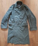 Шинель зимняя, сукно, 1945 г, размер 48, б/у, армия ВС Швейцарии, под Вермахт
