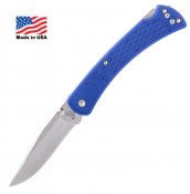 Складной нож от компании Buck модель 110 Slim Hunter Select (Blue) оригинал.