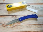 Складной нож от компании Buck модель 110 Slim Hunter Select (Blue) оригинал.