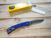 Складной нож от компании Buck модель 110 Slim Hunter Select (Blue) оригинал.