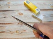 Складной нож от компании Buck модель 110 Slim Hunter Select (Blue) оригинал.