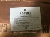 Алюминиевый вишер Dewey Copper Eliminator...