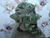 Панама камуфляж Multicam с защитой шеи, новая (Украина). Размер "58" №9 Мультикам