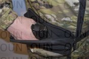 Сумка для пистолета тактическая черная..