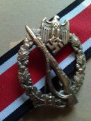 Нагрудный штурмовой пехотный знак (Бронза)