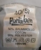 Рубашка парадная Portaben, размер 40/57, 1995 г, склад, армия ВС Швейцарии
