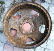 диск от полуторки ГАЗ АА