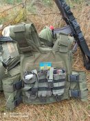 Плитоноска усиленная Олива FAPC gen III Плейт керриер бронижилет ЗСУ НГУ ВСУ СБУ броник