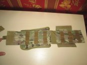 Подсумок МОЛЛИ мультикам под охотничий патрон (25 шт.) (2 шт.)